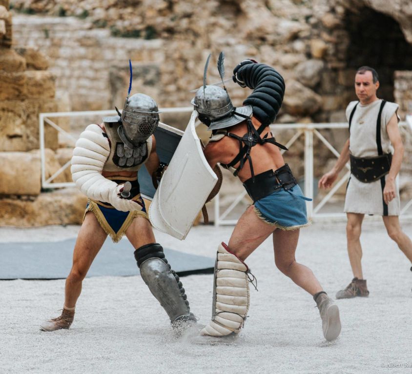 Gladiadores. La vida y la muerte